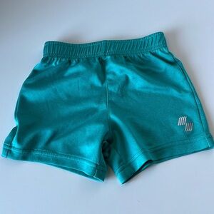 Girls athletic shorts Place Sport 18-24MO teal